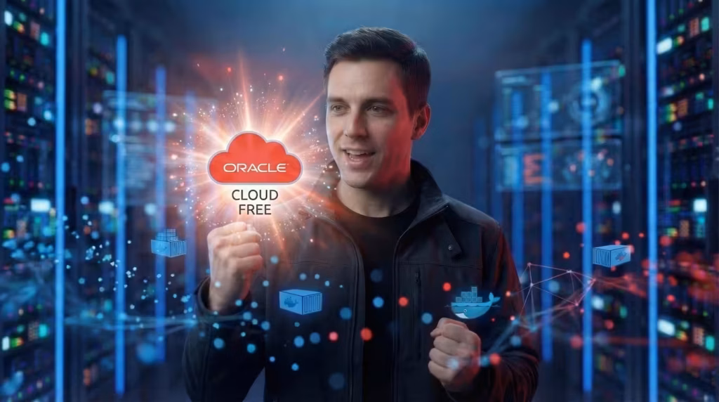 VPS gratuita Oracle Cloud Free para infraestrutura n8n profissional